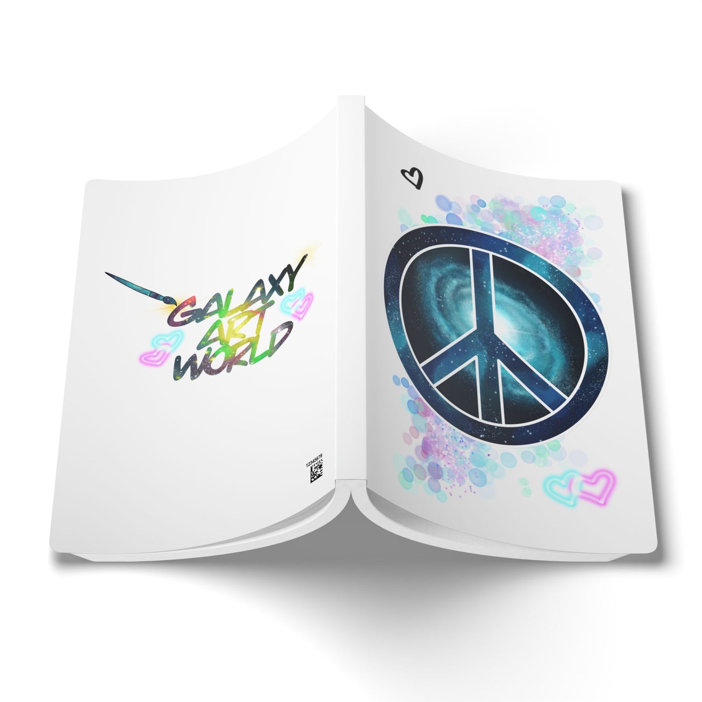 Soft Journal - Peace Symbol Galaxy (8)