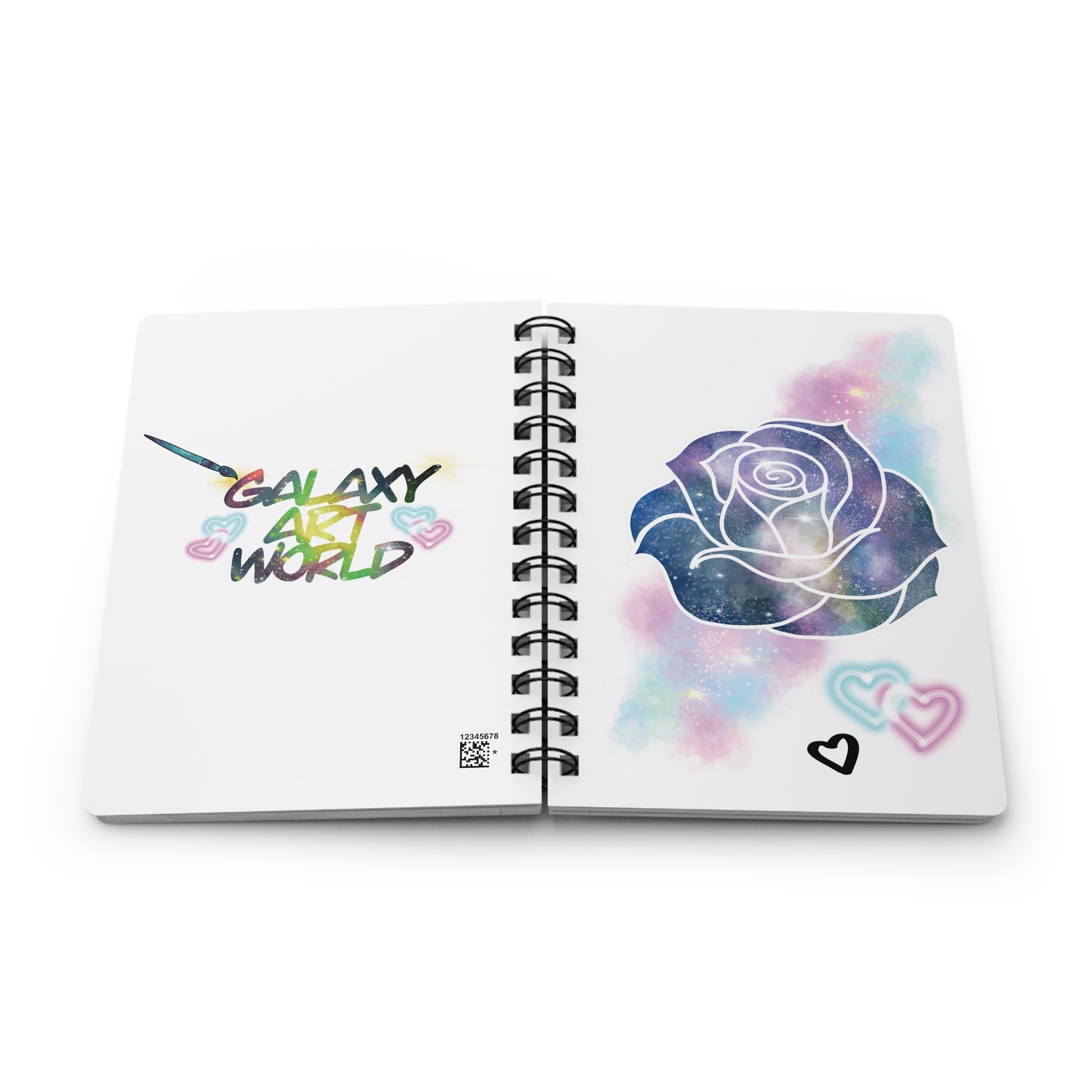 Notebook - Rose Galaxy (2)