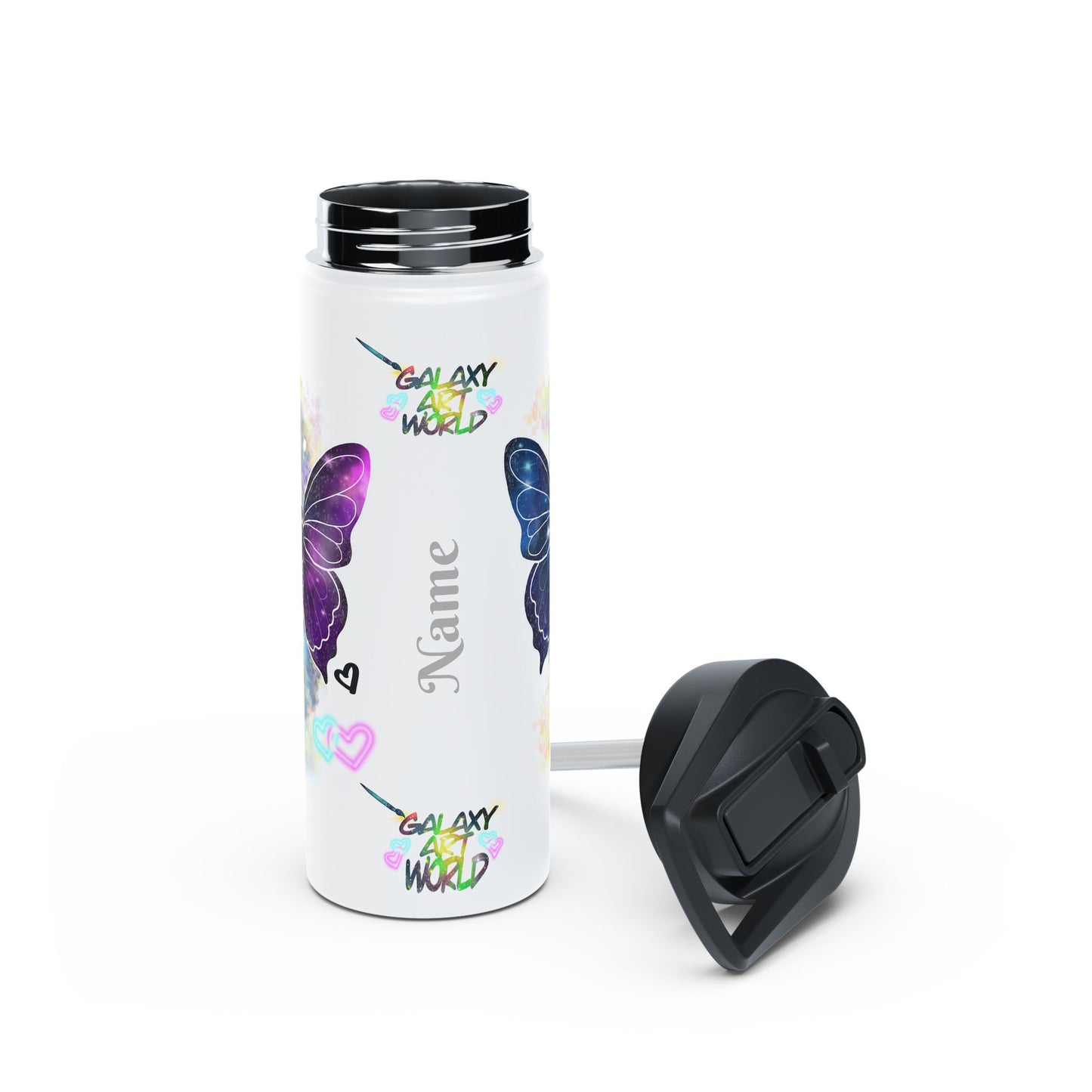 Water Bottle - Butterfly Galaxy (3)