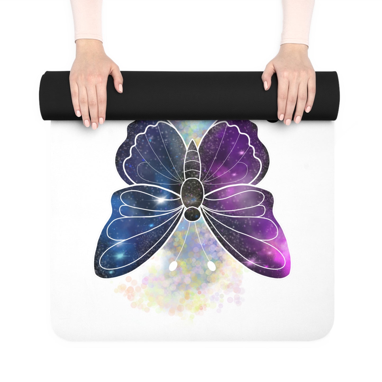 Yoga Mat - Butterfly Galaxy (3)