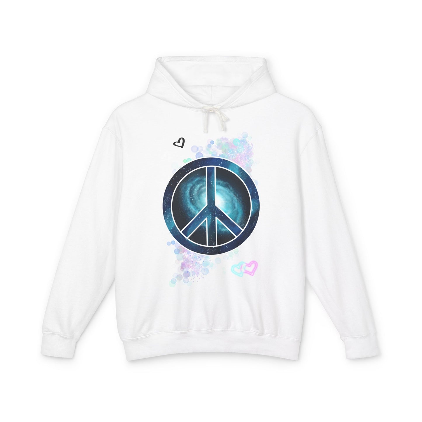 Hoodie v.2 - Peace Symbol Galaxy (8)