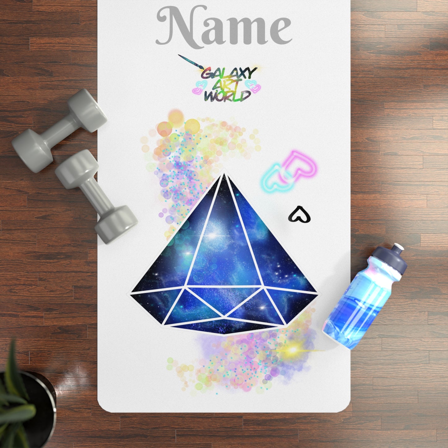 Yoga Mat - Diamond Galaxy (7)