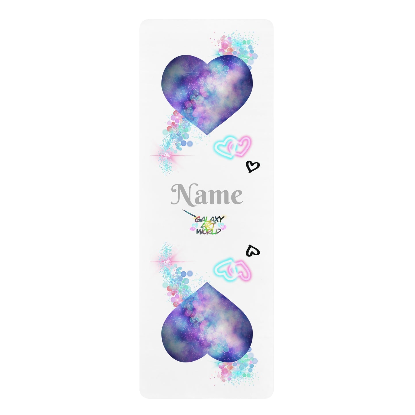 Yoga Mat - Heart Galaxy (1)