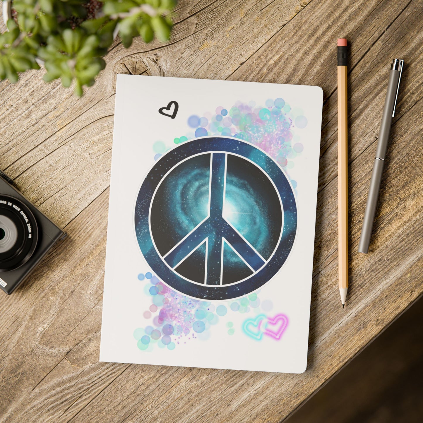 Soft Journal - Peace Symbol Galaxy (8)