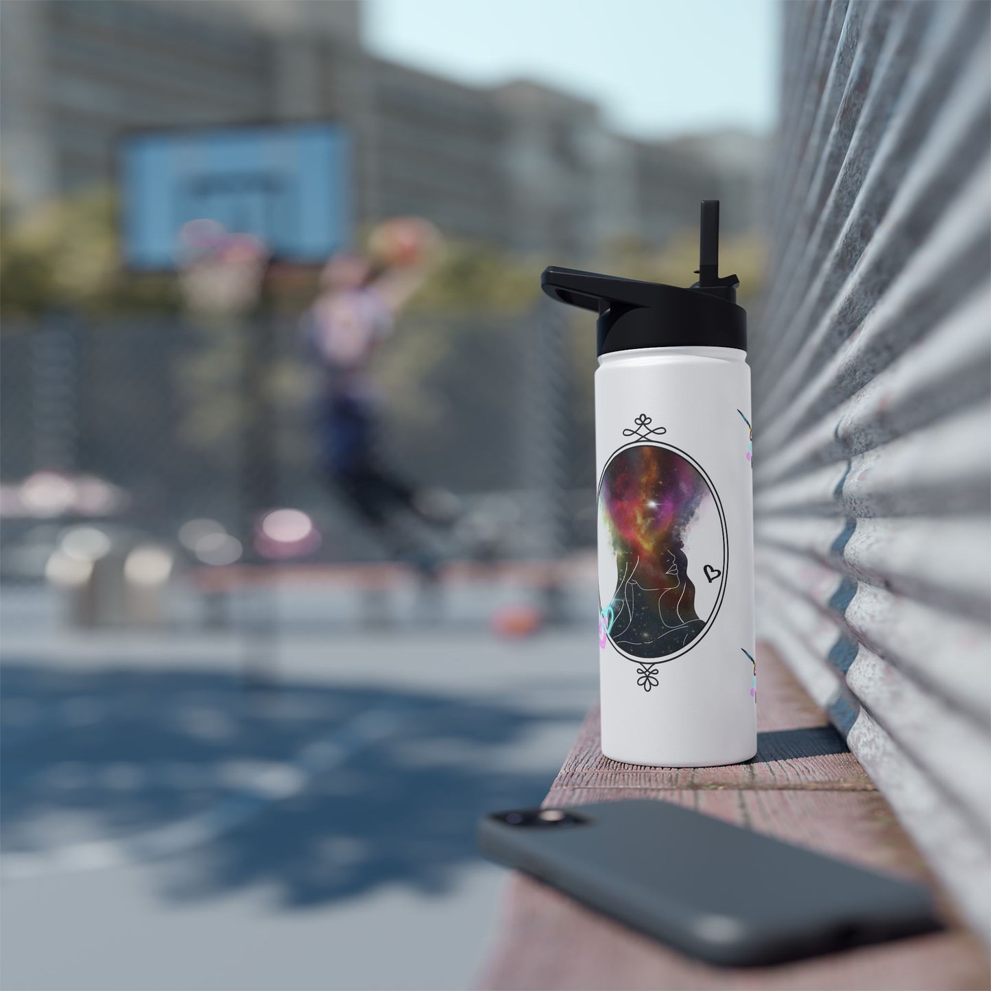 Water Bottle - Divine Feminine Galaxy (4)