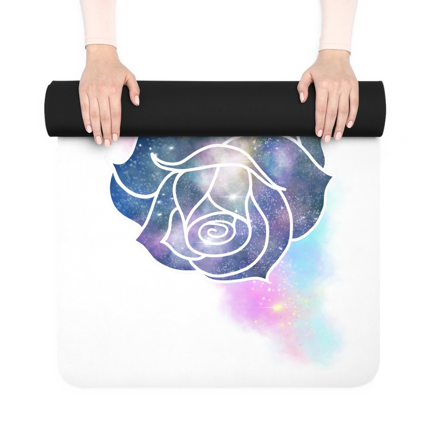 Yoga Mat - Rose Galaxy (2)