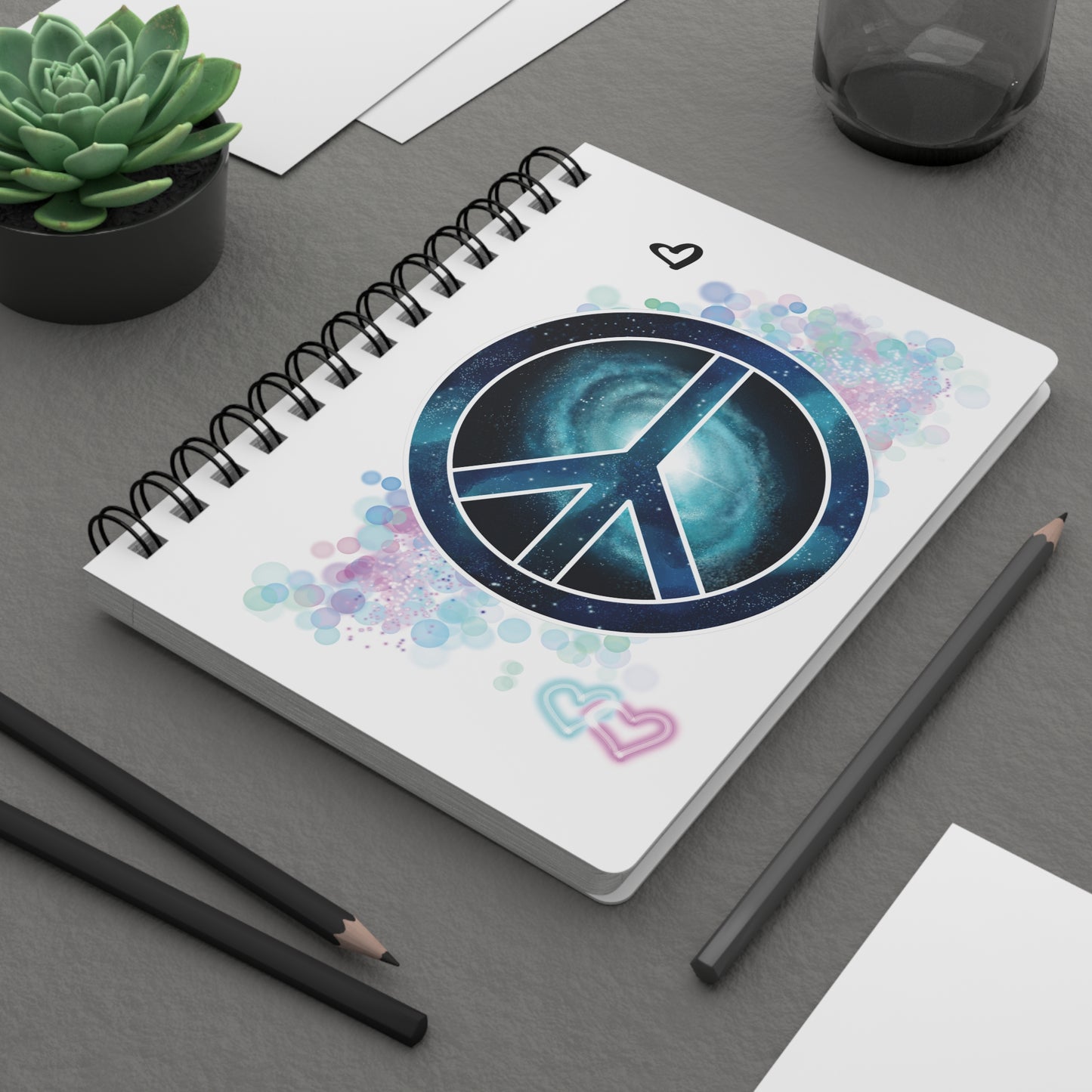 Notebook - Diamond Peace Symbol (8)