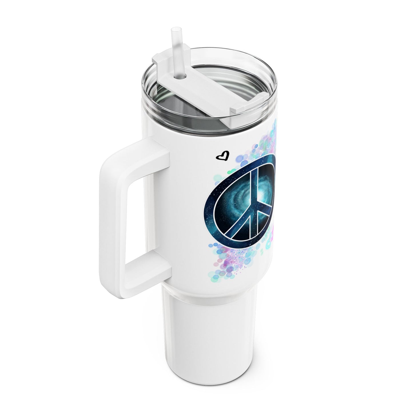 Tumbler - Peace Symbol Galaxy (8)
