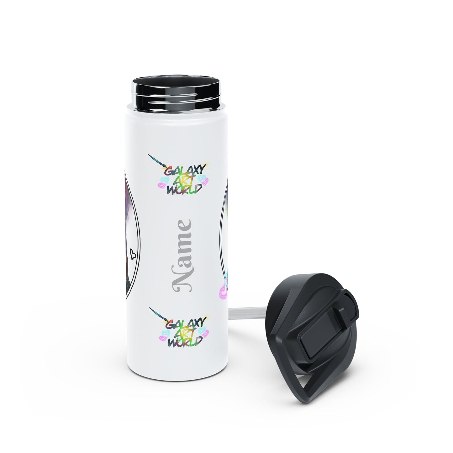 Water Bottle - Divine Feminine Galaxy (4)