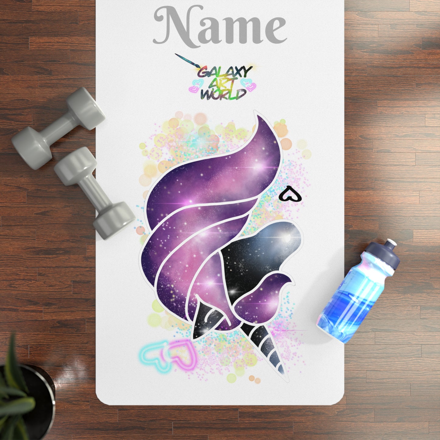 Yoga Mat - Unicorn Galaxy (10)
