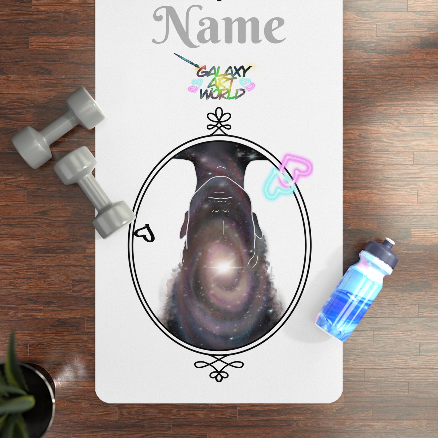 Yoga Mat - Divine Masculine Galaxy (6)