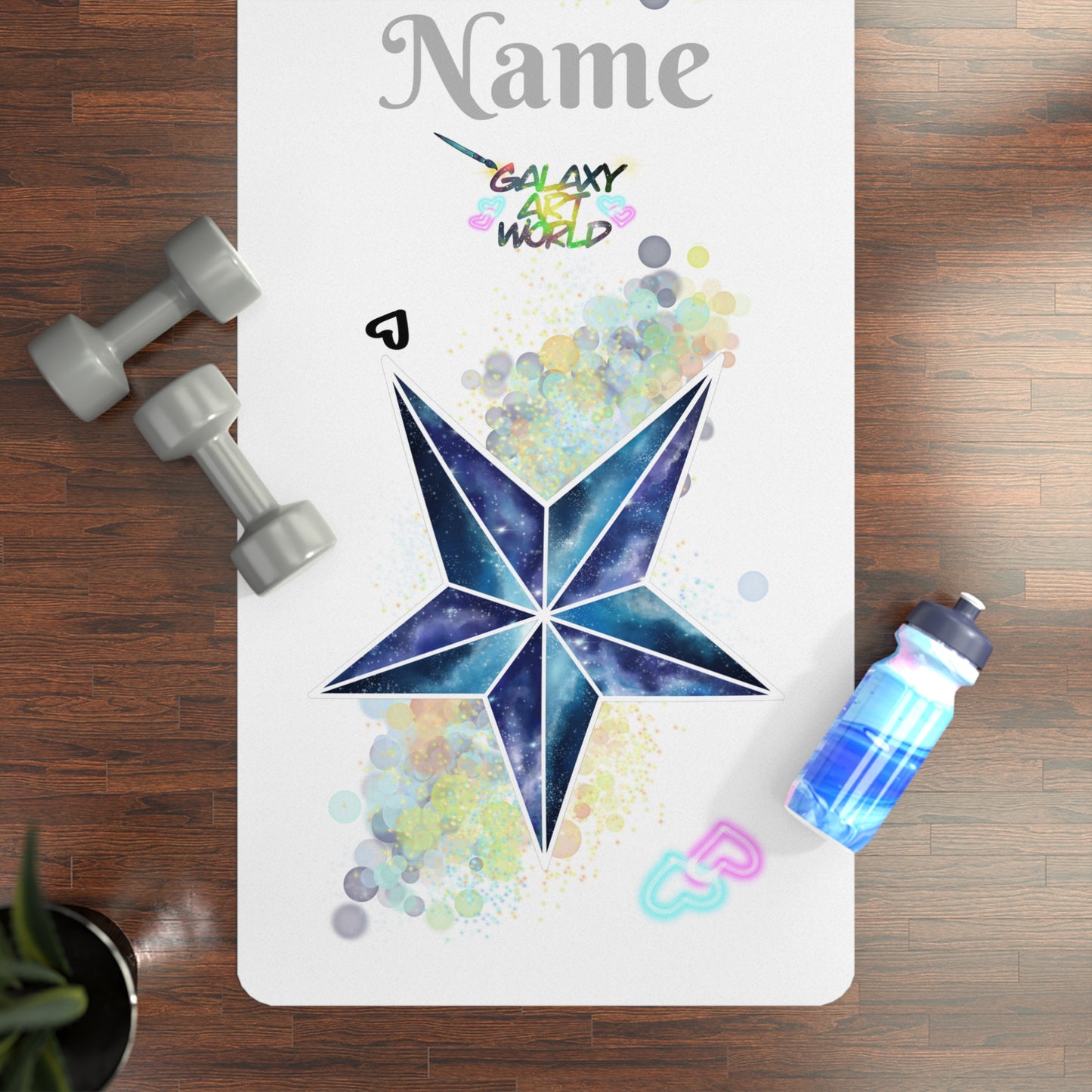Yoga Mat - Star Galaxy (9)