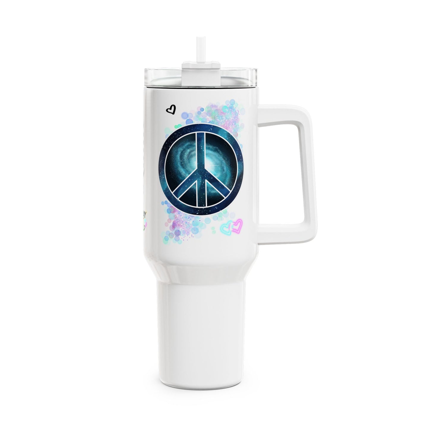 Tumbler - Peace Symbol Galaxy (8)