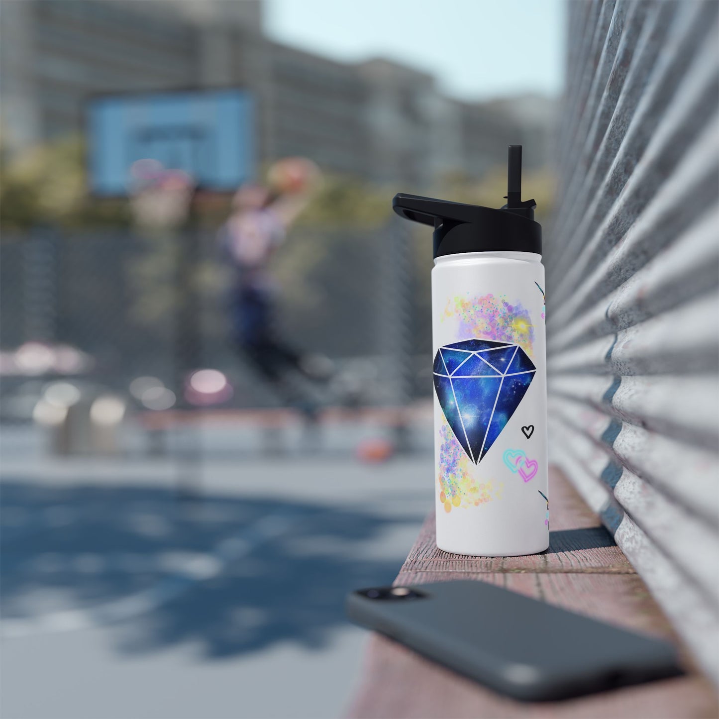 Water Bottle - Diamond Galaxy (7)