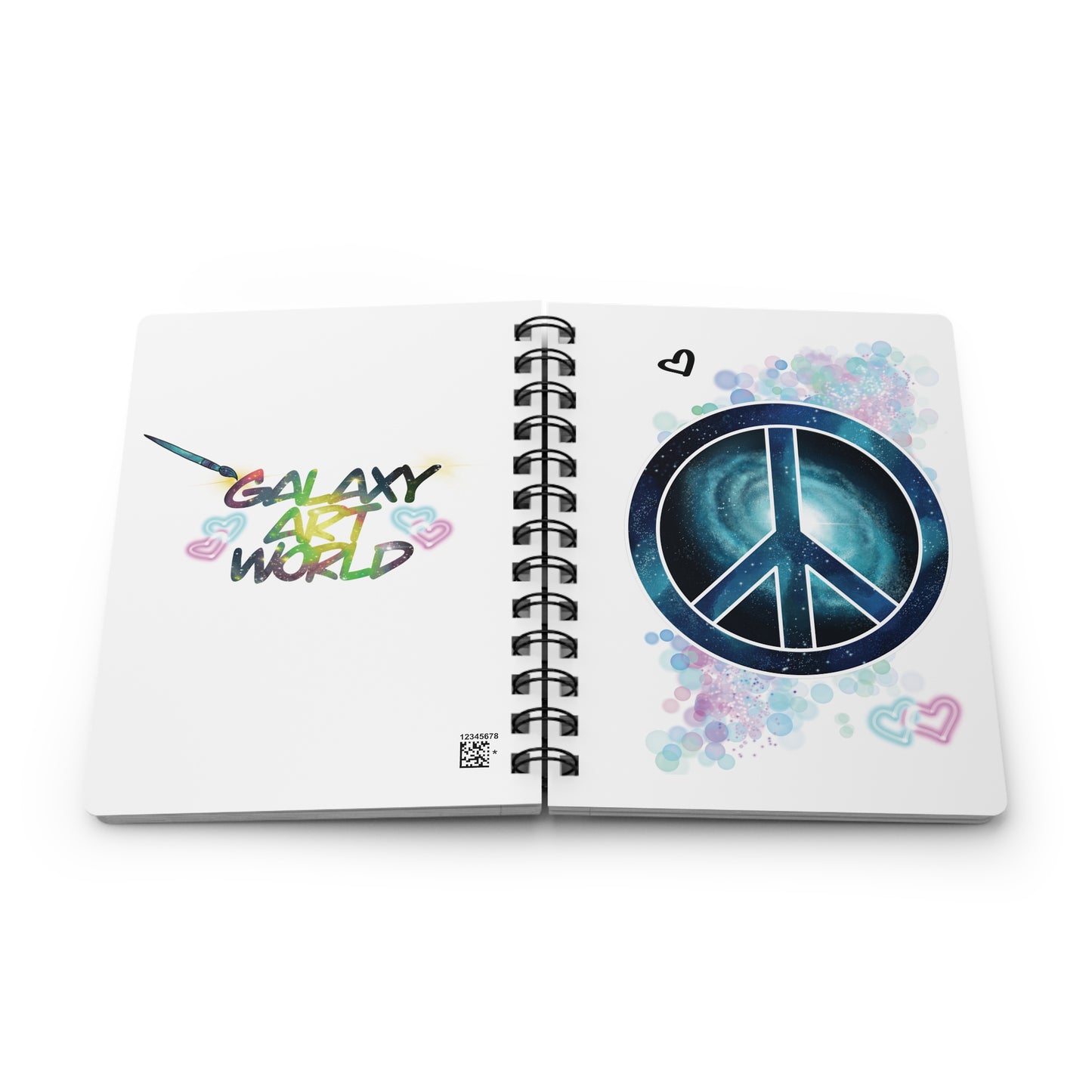 Notebook - Diamond Peace Symbol (8)