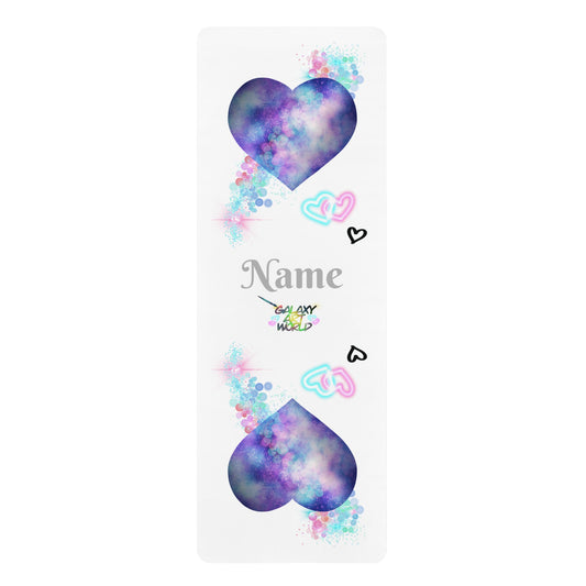 Yoga Mat - Heart Galaxy (1)