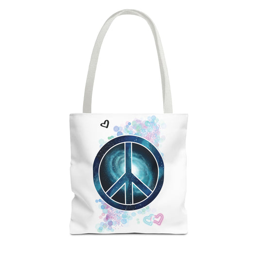 Tote - Peace Symbol Galaxy (8)