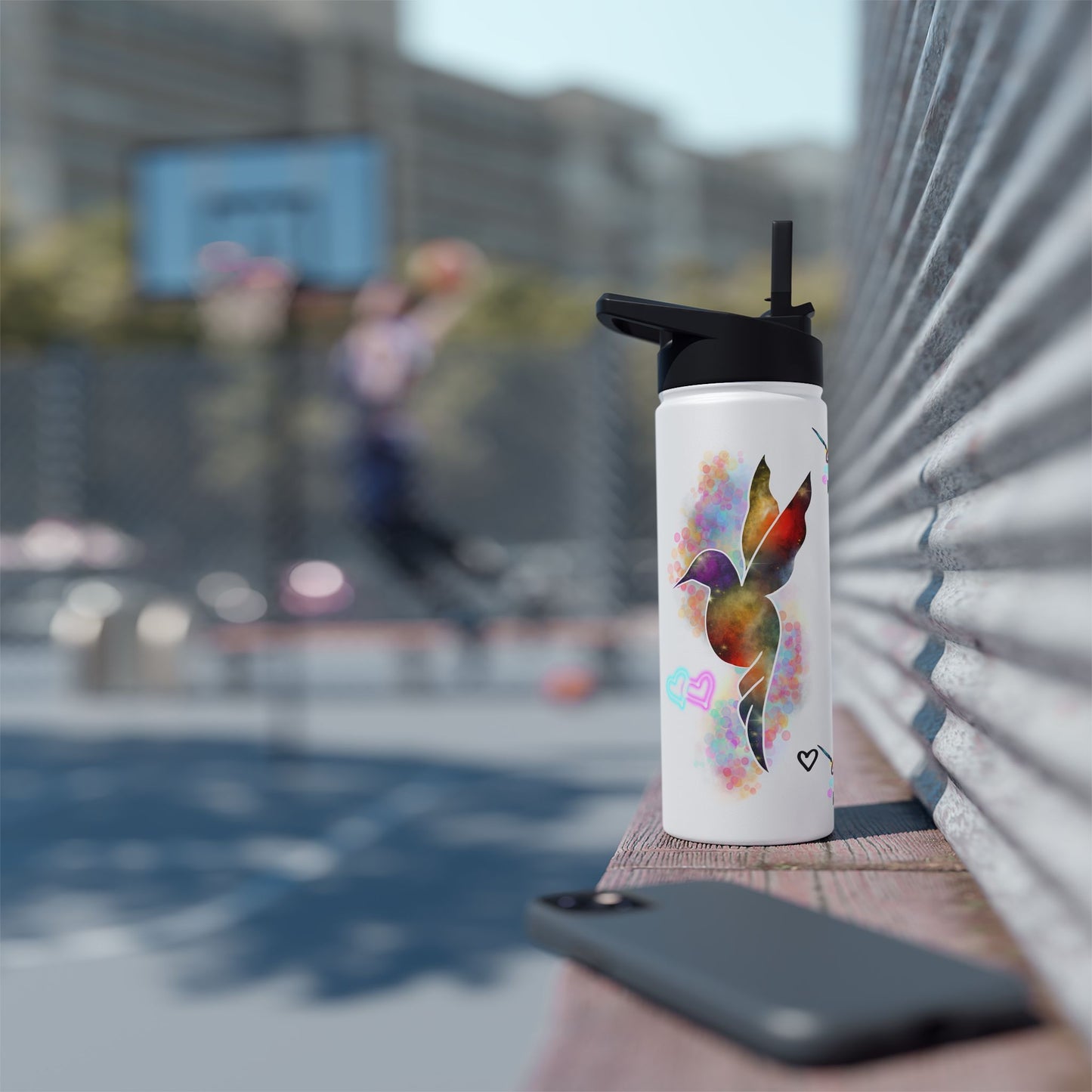 Water Bottle - Bird Galaxy (5)