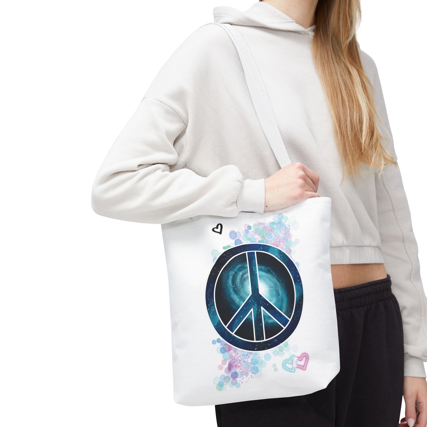 Tote - Peace Symbol Galaxy (8)